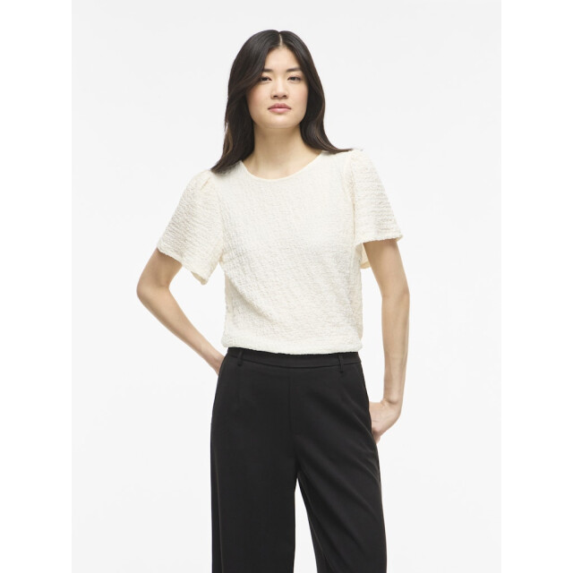 Vila Vilindau o-neck ss toprc off-white 4382.02.0165 large