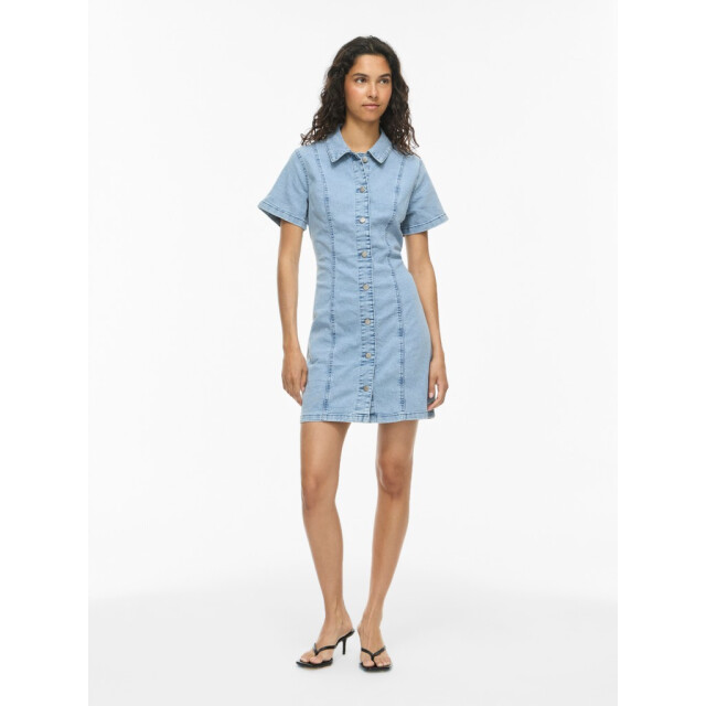 Vila Vinisa ss denim dresstes blue denim 4400.35.0004 large