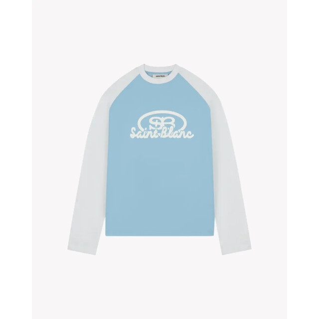 Saint Blanc Blend logo raglan longsleeve blue 163012832 large