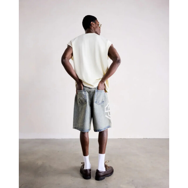 Saint Blanc Washed denim short 163012905 large
