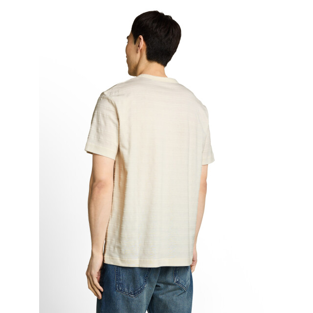 Tom Tailor Striped structured t-shirt 1050224 large