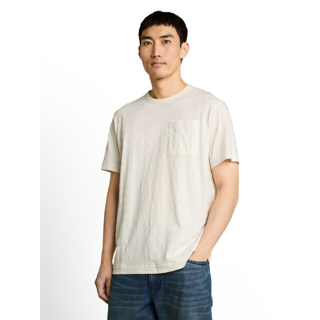 Tom Tailor Striped structured t-shirt 1050224 large