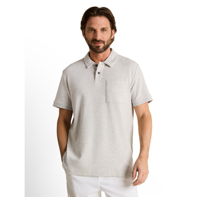Tom Tailor Structured polo with pocket 1050888 large