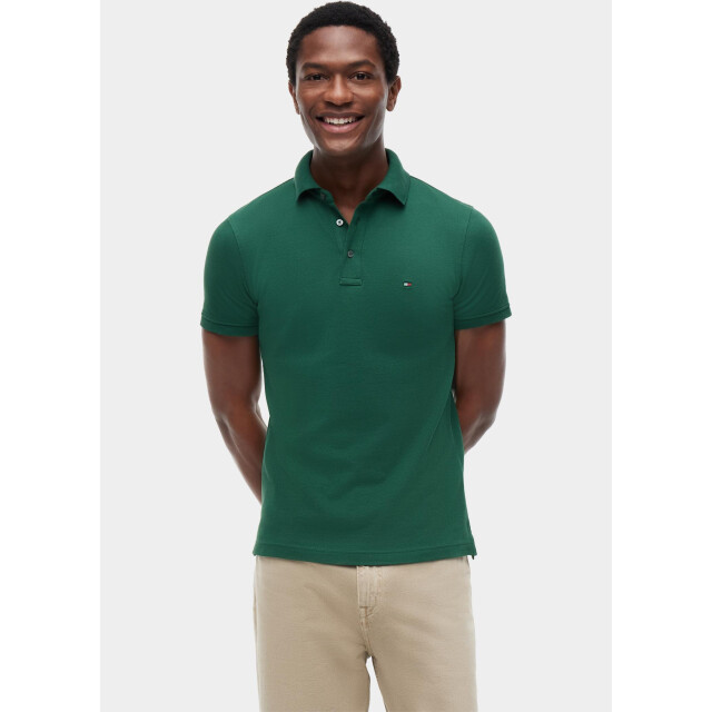 Tommy Hilfiger Polo heren 1985 slim polo mw0mw17771/l2n 209497 large