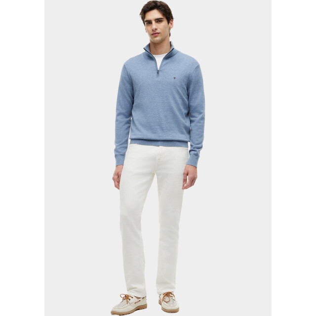 Tommy Hilfiger Half zip essential cotton zip mock mw0mw37331/d0z 209501 large