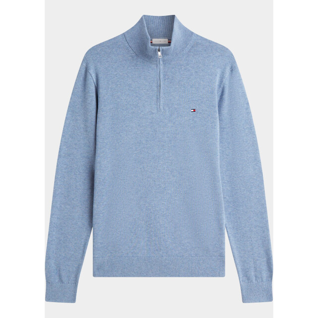 Tommy Hilfiger Half zip essential cotton zip mock mw0mw37331/d0z 209501 large