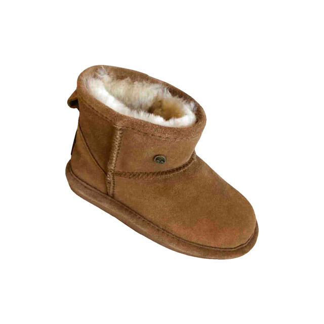 Warmbat Wallaby boot cognac meisjes enkellaarzen Warmbat Wallaby Boot Cognac large