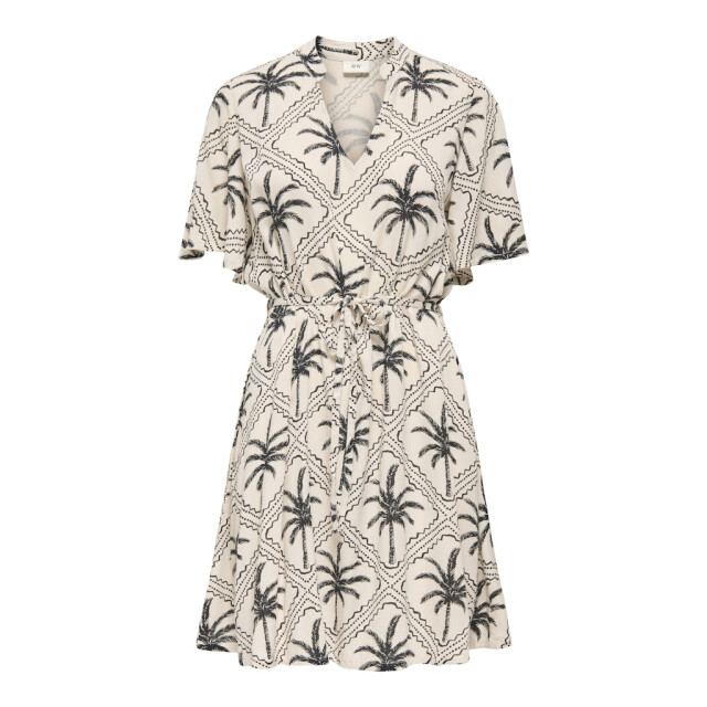 Jacqueline de Yong Jdygaby life ss belt dress wvn zand dessin 4409.06.0004 large