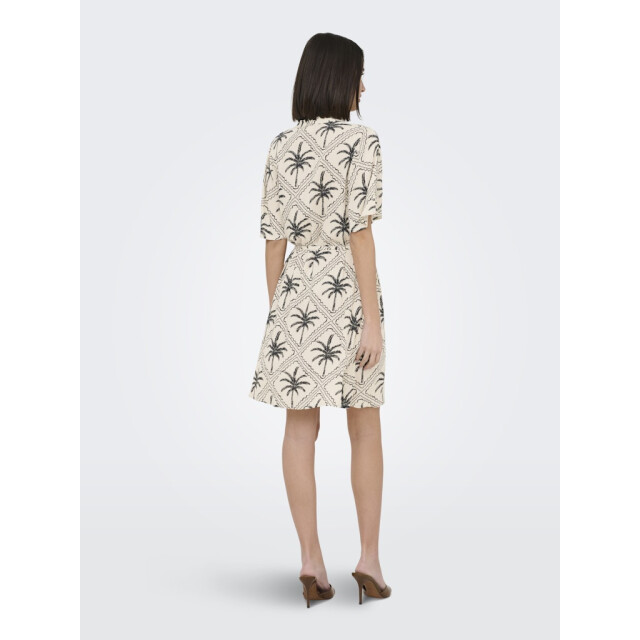 Jacqueline de Yong Jdygaby life ss belt dress wvn zand dessin 4409.06.0004 large