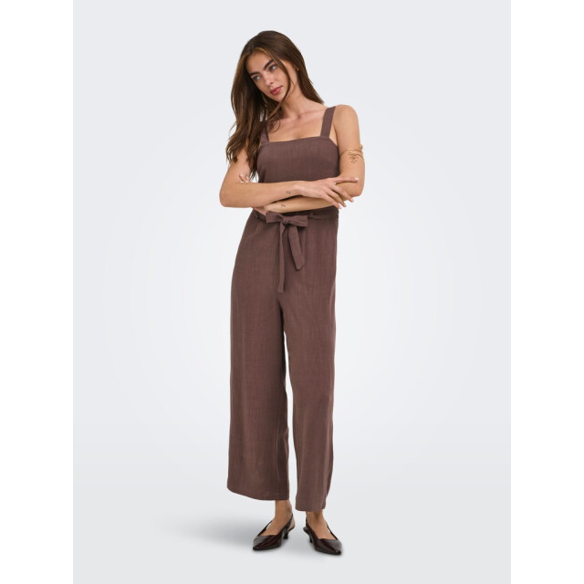 Only Onlsiesta linen bl belt jumpsuit pnt - 4199.70.0004 large