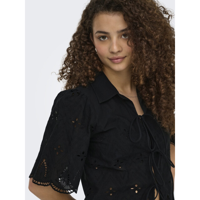 Only Onlfrani ss emb bow top wvn - 4382.80.0022 large