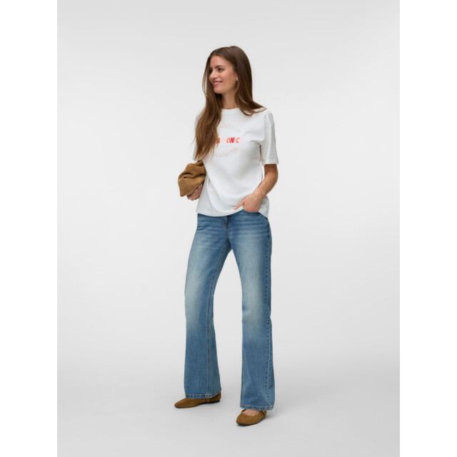 Vero Moda Vmsara mia ss top box jrs ga off-white 4339.02.0263 large