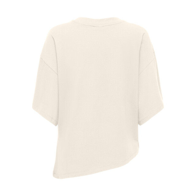 Jacqueline de Yong Jdyida ss assymetric top jrs ecru 4382.03.0044 large