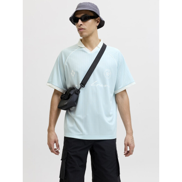 Jack & Jones Jcoeterna football polo ss sa26 ln licht 5369.31.0022 large