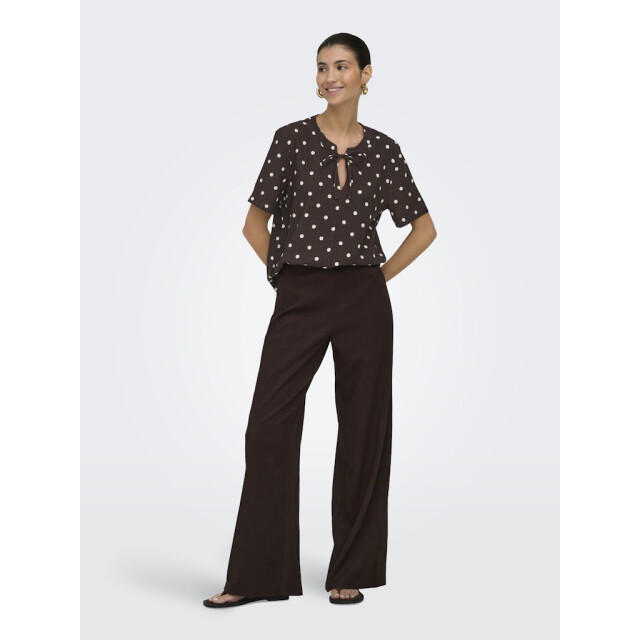 Jacqueline de Yong Jdydebbie ss v neck top jrs dia dessin 4382.79.0094 large