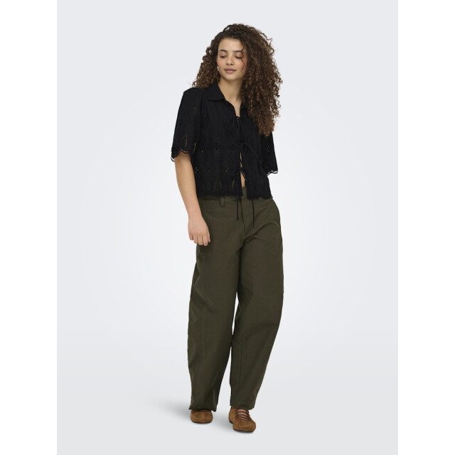 Only Onlfrani ss emb bow top wvn - 4382.80.0022 large