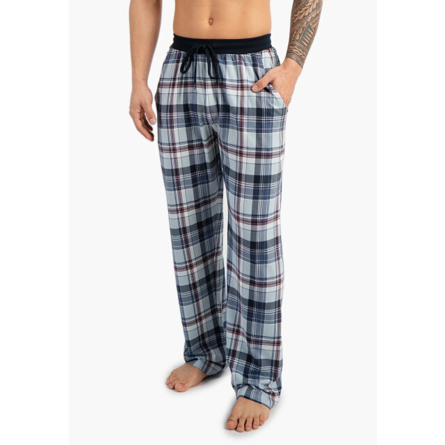 Phil & Co Heren lange pyjamabroeken 2-pack geruit/donker PH-6299-02 large