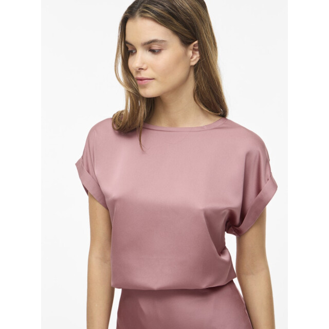 Vila Viellette ss satin top noos oud 4382.63.0022 large