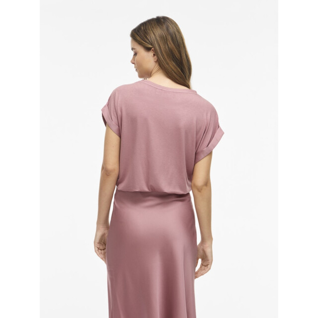 Vila Viellette ss satin top noos oud 4382.63.0022 large