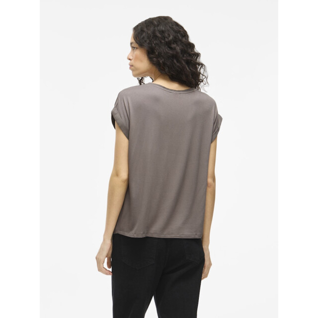 Vila Viellette ss satin top noos taupe 4382.77.0008 large