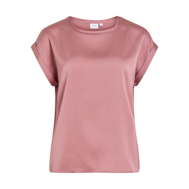 Vila Viellette ss satin top noos oud 4382.63.0022 large