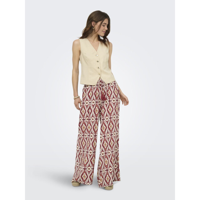 Only Onlgini mikasi wide pull up pant wvn dessin 4109.49.0006 large