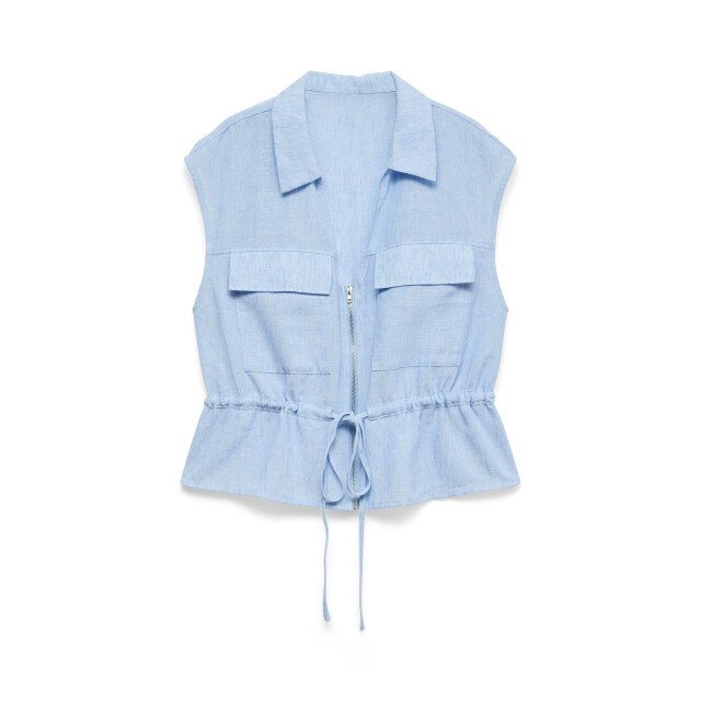 Vero Moda vmcharline sl zip tie top exp 10350440 della robbia 06010.211.0044 large
