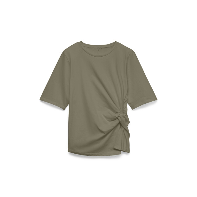 Vero Moda vmricky ss knot tee jrs exp sb3 10352333 mermaid 06011.315.0008 large