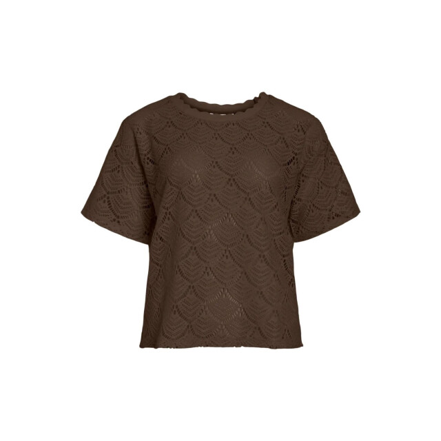 Vila Vibambena o-neck ss crochet toppb - 4382.70.0080 large