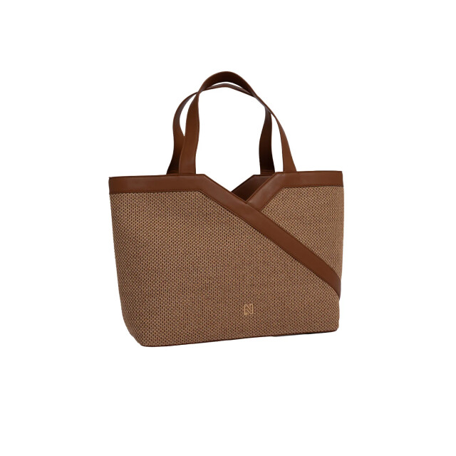 Nikkie Alvino raffia shopper 67256 large