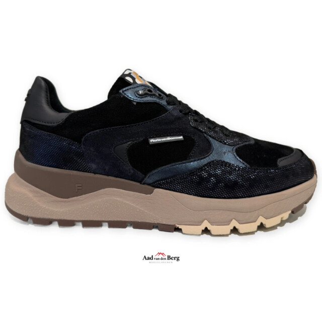 Floris van Bommel Treni 02.09 Sneakers Blauw Treni 02.09 large