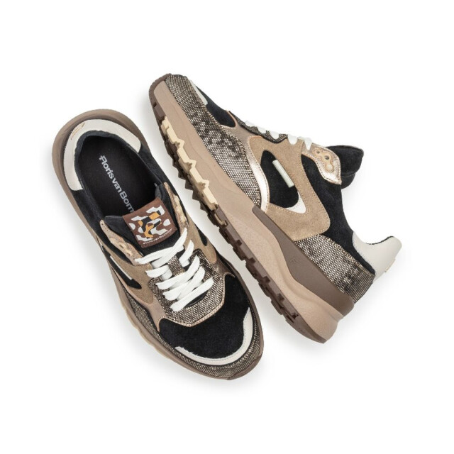 Floris van Bommel SFW-10164-91-02-Treni 02.07 Veterschoenen Bruin SFW-10164-91-02-Treni 02.07 large