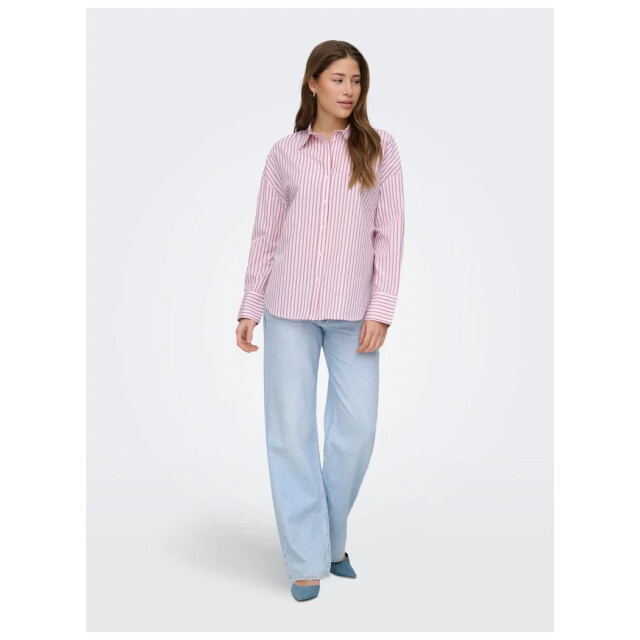 Only Onloregon alva ls reg shirt noos wvn fuchsia pink/ 15367554-219990006 large