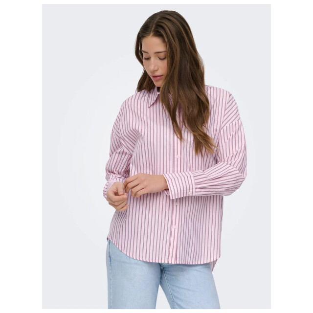Only Onloregon alva ls reg shirt noos wvn fuchsia pink/ 15367554-219990006 large