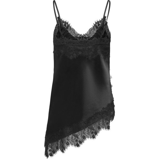 Only Onlindona strap satin lace top black 15380352-177911 large