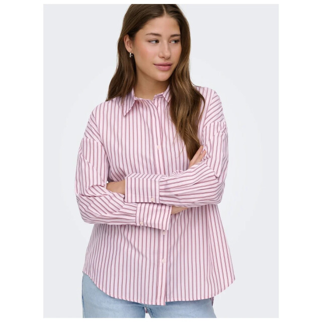 Only Onloregon alva ls reg shirt noos wvn fuchsia pink/ 15367554-219990006 large