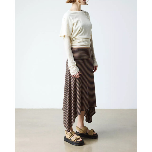 Dr. Martens Dr. martens zebzag sandal savannah tan plateau sandalen dames 42689200 large