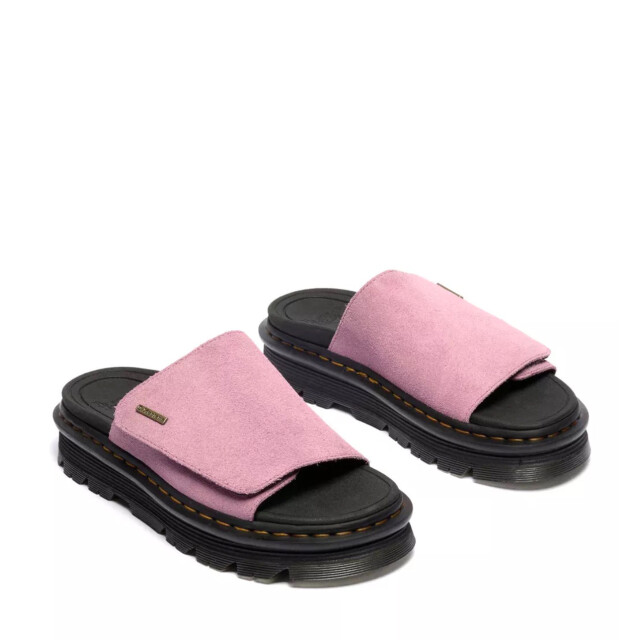 Dr. Martens Dr. martens zebzag slide dusty rose plateau sandalen dames 42409650 large