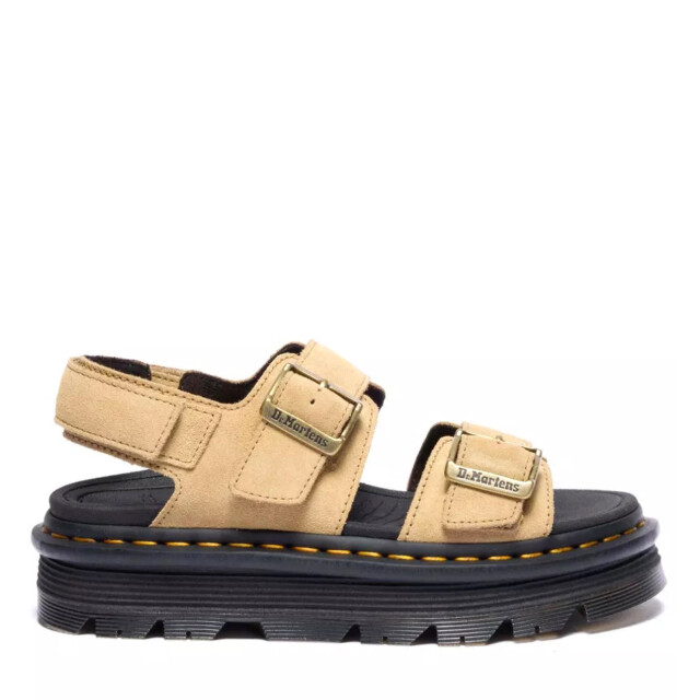Dr. Martens Dr. martens zebzag sandal savannah tan plateau sandalen dames 42689200 large