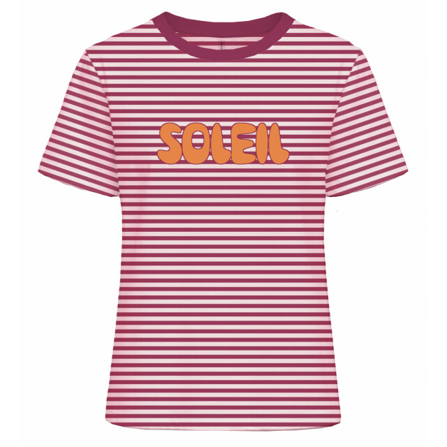Only Onlamira gestreepte t-shirt met soleil-print 15393602 large