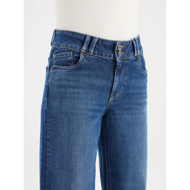 C.O.J. Denim Wide straight jeans dark blue Carlotta-4 large