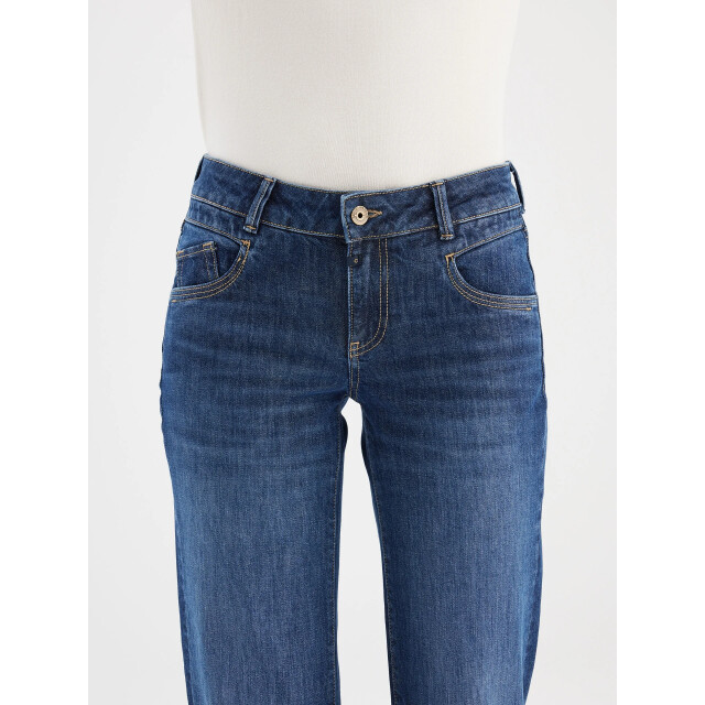 C.O.J. Denim Regular straight jeans dark blue Diva-4 large