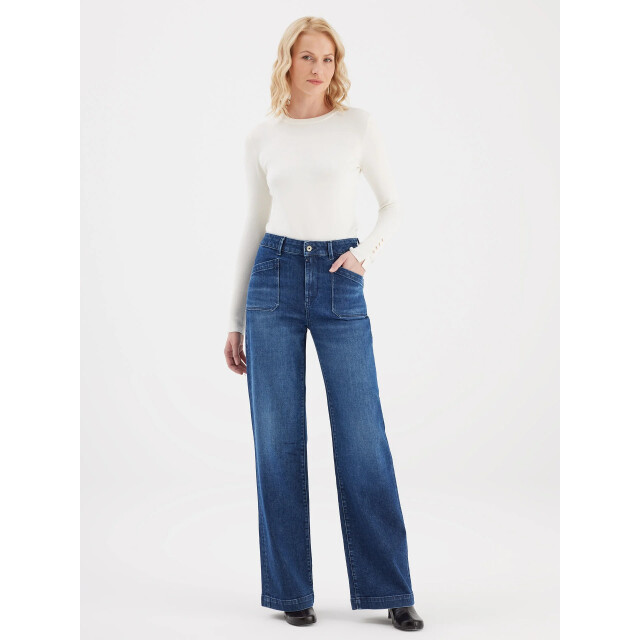C.O.J. Denim Wide jeans dark blue Mira-4 large