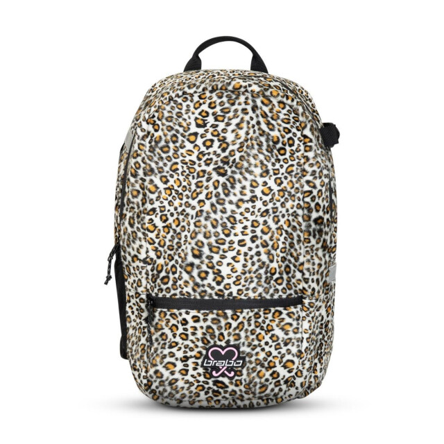 Brabo Backpack fun leopard/pink hockey rugzak - 076296_500-1SIZE large