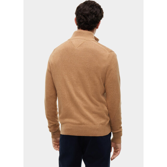 Tommy Hilfiger Half zip pima org ctn cashmere zip moc mw0mw28049/a1l 211426 large