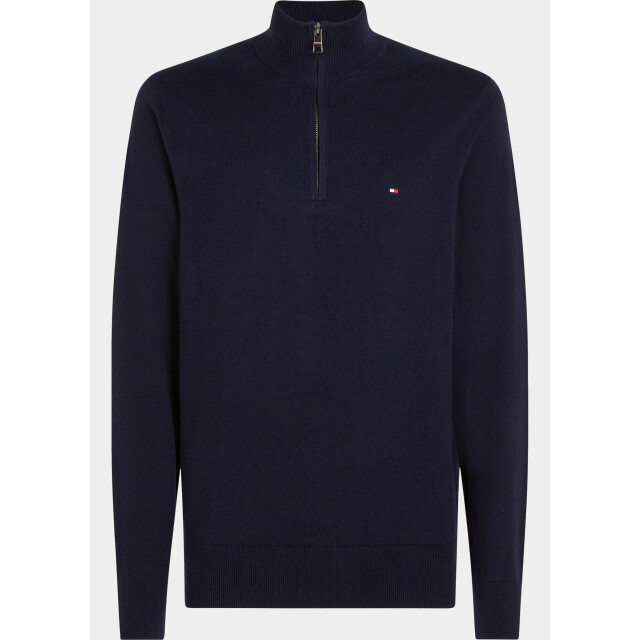 Tommy Hilfiger Half zip pima org ctn cashmere zip moc mw0mw28049/dw5 211427 large