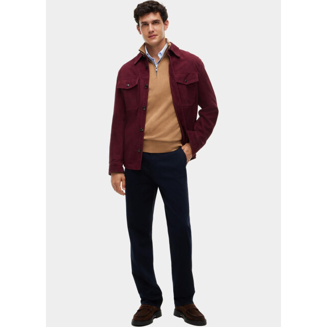Tommy Hilfiger Half zip pima org ctn cashmere zip moc mw0mw28049/a1l 211426 large