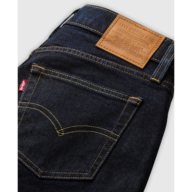 Levi's 728 high rise wide leg jeans retro rinse lb 0039B0001 large