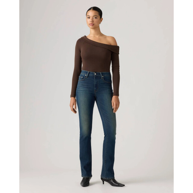 Levi's 725 high rise bootcut jeans total grail strech 187590357 large
