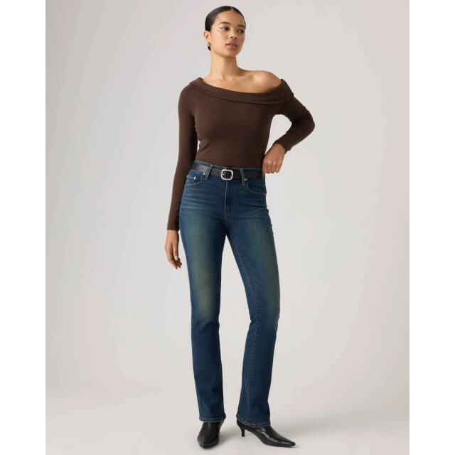 Levi's 725 high rise bootcut jeans total grail strech 187590357 large